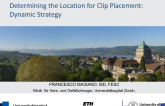 Determining the Location for Clip Placement: Dynamic Strategy