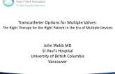 Transcatheter Options for Multiple Valves: The Right Therapy for the Right Patient in the Era of Multiple Devices
