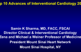 Top 10 Advances of Interventional Cardiology 2014
