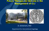Future Therapeutic Options in the Management of CLI