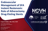 Endovascular Management of SFA Instent Restenosis: Role of Atherectomy Drug-Eluting Stents