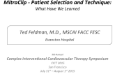 The MitraClip - Patient Selection and Technique: What Have We Learned So Far?