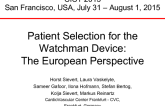 Patient Selection for the Watchman Device: The European Perspective