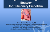 An Algorithmic Management Strategy for Pulmonary Embolism
