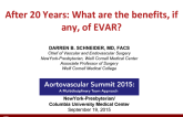 After 20 Years: What are the benefits, if any, of EVAR?