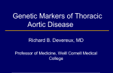 Genetic Markers of Thoracic Aortic Disease