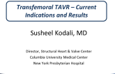 Transfemoral TAVR: Current indications and results