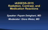 Complications Related to Contrast, Commonly Used Medications, and Radiation Exposure