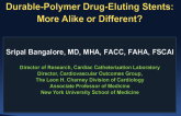 Clinical Outcomes of Current-Generation Durable-Polymer Drug-Eluting Stents: More Alike or Different?