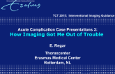 Acute Complication Case Presentations 3: How Imaging (IVUS or OCT) Got Me Out of Trouble
