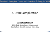 Case 2: A TAVR Complication