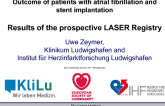Outcome of Patients With Atrial Fibrillation and Stent Implantation: Results of the Prospective LASER Registry