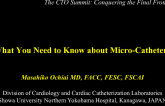 What You Need to Know About Microcatheters to Be a Better CTO Operator