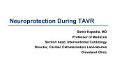 Neuroprotection During TAVR