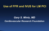 Use of FFR and IVUS for Left Main PCI