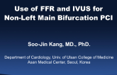 Use of FFR and IVUS for NonLeft Main Bifurcation PCI