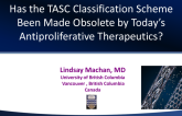 Has the TASC Classification Scheme Been Made Obsolete by Todays Antiproliferative Therapeutics?