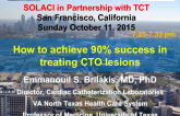 How to Achieve 90% Success in Treating CTO Lesions