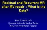 Residual and Recurrent MR After MV Repair and Replacement: What Is the Data (for Primary vs Secondary MR)?