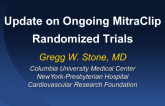 Update on Ongoing MitraClip Randomized Trials