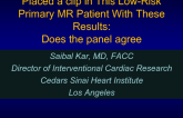 I Placed a MitraClip in This Low-Risk Primary MR Patient With These Results: Does the Panel Agree?