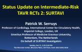 Status Update on Moderate-Risk TAVR RCTs 2: SURTAVI
