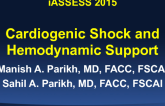 Cardiogenic Shock and Hemodynamic Support