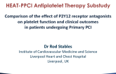 New Data: Results of the HEAT-PPCI Platelet Substudies