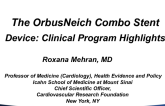 Device and Clinical Program Highlights: OrbusNeich Combo