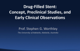 Drug-Filled Stent: Concept, Preclinical Studies, and Early Clinical Observations