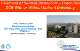 DCB Treatment of In-Stent Restenosis With or Without Upfront Debulking: Updated Results