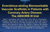 ABSORB III: A Prospective Randomized Trial of an Everolimus-Eluting Bioresorbable Scaffold vs an Everolimus-Eluting Metallic Stent in Patients With Coronary Artery Disease