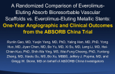ABSORB China: A Prospective Randomized Trial of an Everolimus-Eluting Bioresorbable Scaffold vs an Everolimus-Eluting Metallic Stent in Patients With Coronary Artery Disease