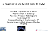 CT Imaging to Guide Selection and Treatment for Transcatheter MV Replacement