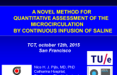 A Novel Method for Quantitative Assessment of the Microcirculation by Continuous Saline Infusion