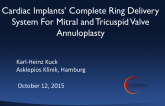 Cardiac Implants for Mitral (and Tricuspid) Regurgitation: Design and Update