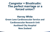 Cangrelor + Bivalirudin: The Perfect Marriage or a Forced Union?