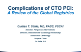 Complications of CTO PCI: A Review of the Global Registries