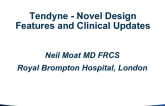Tendyne: Novel Design Features and Clinical Updates