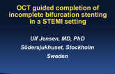 Case 2: OCT Guided Completion of Incomplete Bifurcation Stenting In a STEMI Setting