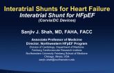Interatrial Shunt for HFpEF (DC Devices)