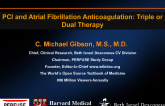 PCI and Atrial Fibrillation Anticoagulation: Triple or Dual Therapy?