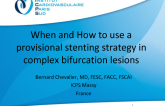 When and How to: Use a Provisional Approach in Complex Bifurcations (With Case Examples)