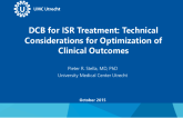 DCB for ISR Treatment: Technical Considerations for Optimization of Clinical Outcomes