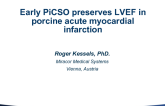 TCT 9: Early PICSO Preserves LVEF in Porcine Acute Myocardial Infarction