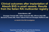 TCT 13: Clinical Outcomes After Implantation of Absorb BVS in Small Vessels  Results From the Italian RAI Multicenter Registry