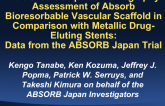 TCT 15: Multislice Computed Tomography Assessment of Absorb Bioresorbable Vascular Scaffold in Comparison With Metallic Drug-Eluting Stents  Data From the ABSORB Japan Trial