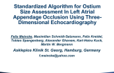 TCT 56: Standardized Algorithm for Ostium Size Assessment in Left Atrial Appendage Occlusion Using Three-dimensional Echocardiography