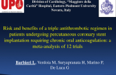 TCT 77: Risk and Benefits of Triple Therapy in Patients Undergoing Percutaneous Coronary Stent Implantation Requiring Chronic Oral Anticoagulation  A Meta-analysis of 12 Trials