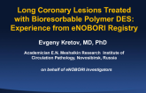 TCT 60: Long Coronary Lesions Treated With a Bioresorbable-Polymer Drug-Eluting Stent  Experience From eNOBORI Registry